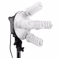 Tolifo圖立方迪圖DT-V-5三基色攝影燈5燈頭