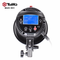 Tolifo圖立方曼圖MT-400L攝影閃光燈400W數(shù)碼顯示