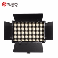 Tolifo圖立方PT-308B二代魅影LED攝像機頂補光燈雙調(diào)光