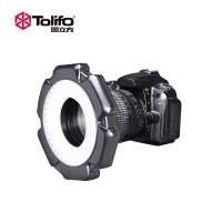 Tolifo圖立方R-160S單反相機(jī)鏡頭環(huán)形LED補(bǔ)光眼神燈
