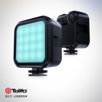 Tolifo圖立方13色RGB口袋LED補光燈PT-49RGB