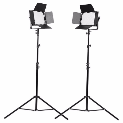 Tolifo圖立方GK-J-900SB極光LED影視燈27W雙調(diào)光兩燈套裝