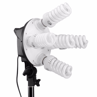 Tolifo圖立方迪圖DT-V-5三基色攝影燈5燈頭