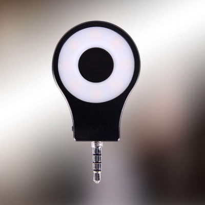 Tolifo圖立方LED手機(jī)補(bǔ)光燈HF-0801美顏補(bǔ)光燈