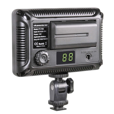 Tolifo圖立方PT-176S魅影LED攝像機(jī)頂補(bǔ)光燈單調(diào)光