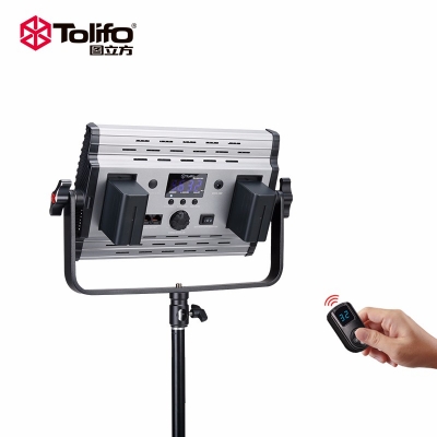 Tolifo圖立方GK-600B PRO極光LED影視燈36W雙調(diào)光補光燈