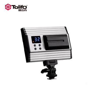 Tolifo圖立方PT-15B PRO魅影LED攝像補(bǔ)光機(jī)頂燈雙調(diào)光