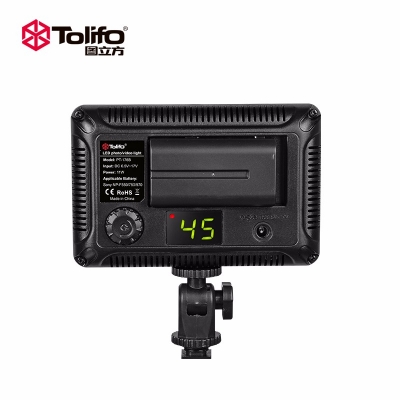 Tolifo圖立方PT-176B攝影補(bǔ)光燈雙調(diào)光