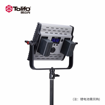 Tolifo圖立方極光GK-600MB影視燈LED補光燈雙調(diào)光
