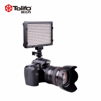 Tolifo圖立方PT-308S魅影LED攝像機(jī)頂補(bǔ)光燈單調(diào)光