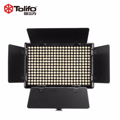 Tolifo圖立方PT-308B二代魅影LED攝像機(jī)頂補(bǔ)光燈雙調(diào)光