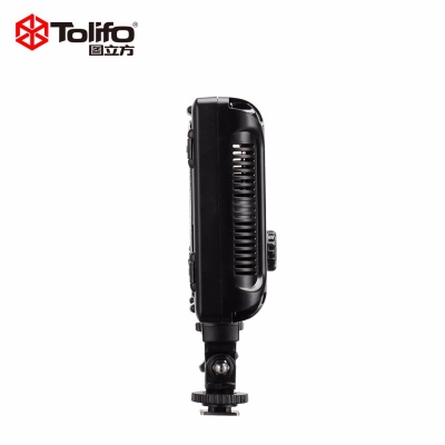 Tolifo圖立方PT-308S二代魅影LED攝像機(jī)頂補(bǔ)光燈單調(diào)光