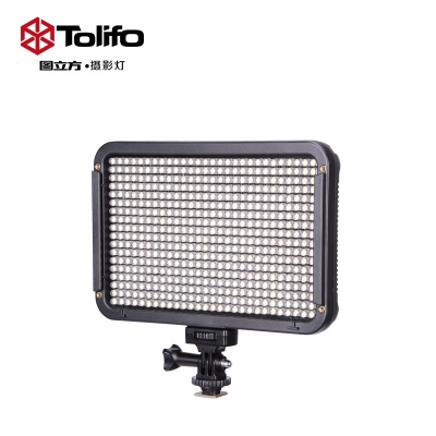 Tolifo圖立方PT-504B魅影LED攝像機(jī)頂補(bǔ)光燈雙調(diào)光