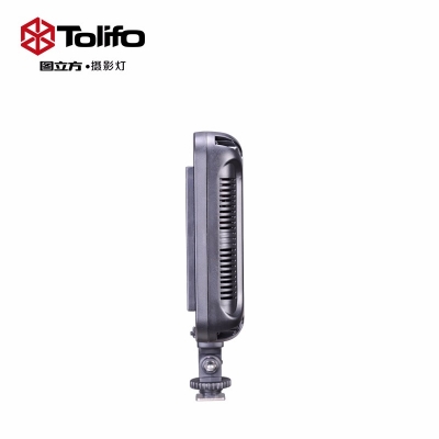 Tolifo圖立方PT-504B魅影LED攝像機(jī)頂補(bǔ)光燈雙調(diào)光
