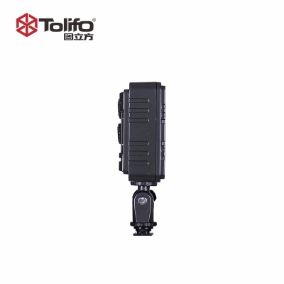 Tolifo圖立方PT-160B機頂補光燈LED攝像燈雙調(diào)光