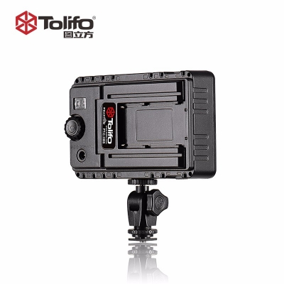 Tolifo圖立方PT-160S機頂補光燈LED攝像燈單調光