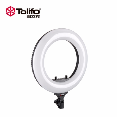 Tolifo圖立方R40B環(huán)形LED直播補光燈雙色溫40W