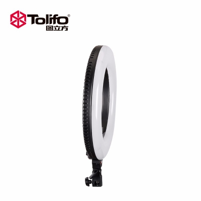 Tolifo圖立方R40B環(huán)形LED直播補光燈雙色溫40W