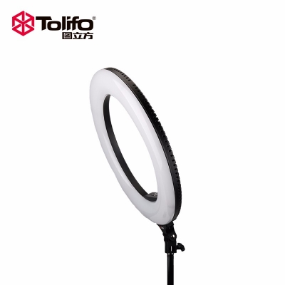 Tolifo圖立方R60B環(huán)形燈LED直播燈雙色溫60W