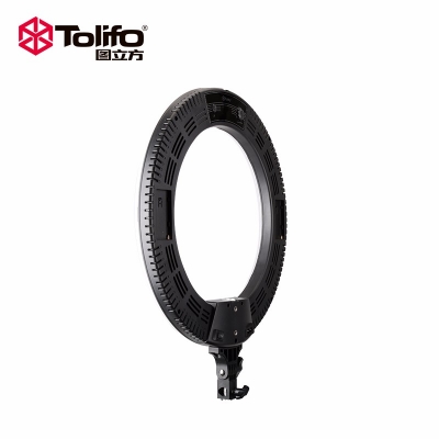 Tolifo圖立方R60B環(huán)形燈LED直播燈雙色溫60W