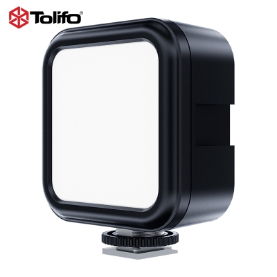 圖立方13色RBG口袋LED攝影補(bǔ)光燈直播美顏PT49RGB拼接機(jī)頂攝像燈