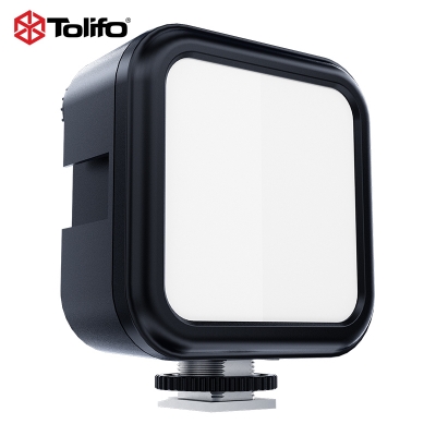 圖立方13色RBG口袋LED攝影補(bǔ)光燈直播美顏PT49RGB拼接機(jī)頂攝像燈