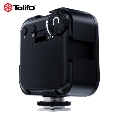 圖立方13色RBG口袋LED攝影補(bǔ)光燈直播美顏PT49RGB拼接機(jī)頂攝像燈