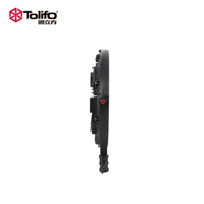 圖立方直播間攝影器材外拍led補光燈R-S60B 柔光月亮圓平板影視燈60W