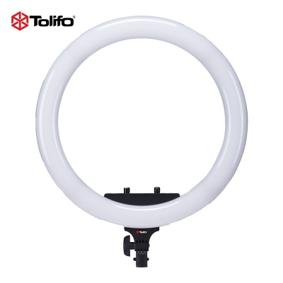 Tolifo圖立方R-1925B環(huán)形LED直播補(bǔ)光燈雙色溫36W