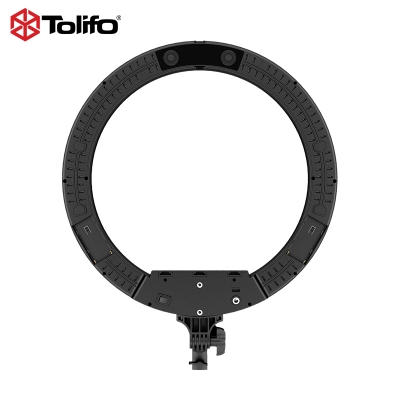 Tolifo圖立方R-1925RGB環(huán)形LED全彩直播補光燈60W