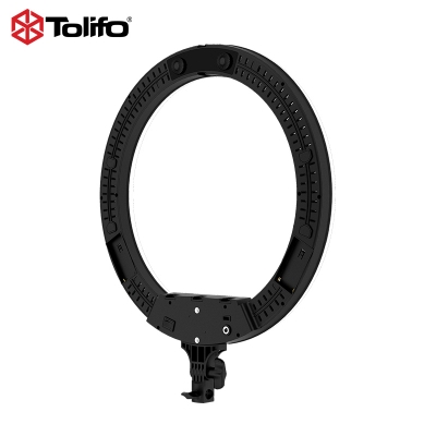 Tolifo圖立方R-1925RGB環(huán)形LED全彩直播補光燈60W