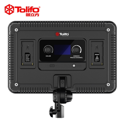 圖立方室內(nèi)攝影攝像打光拍視頻補(bǔ)光燈30W冷暖雙色溫led平板柔光燈