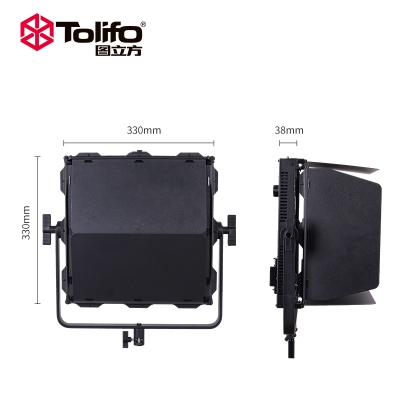 TOLIFO圖立方LED影視燈GK-J-100WAB大功率專業(yè)視頻拍攝燈光