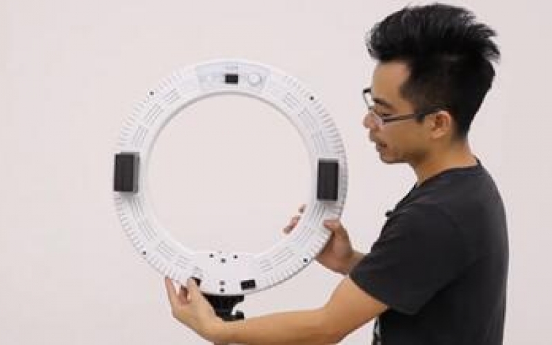 LED環(huán)形燈DC款使用視頻