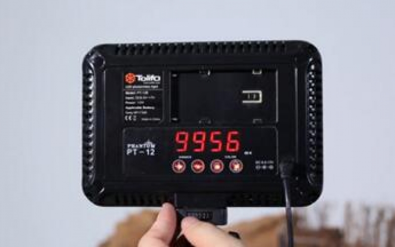 LED攝影燈PT-12使用視頻